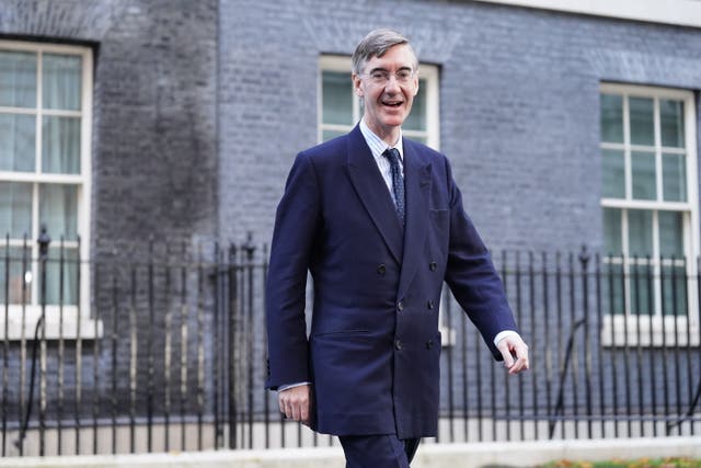 Jacob Rees-Mogg in Downing Street