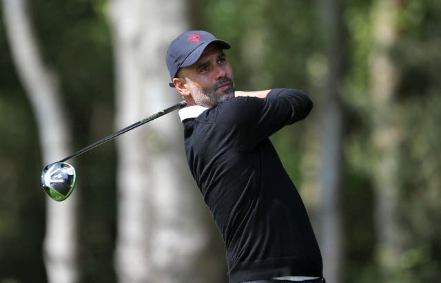 Guardiola is a keen golfer 