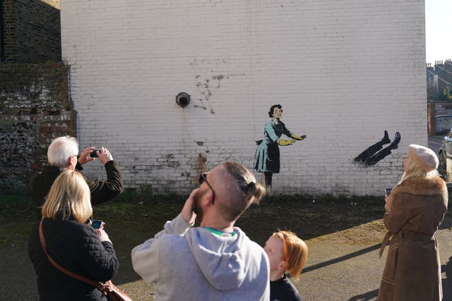 New Banksy artworks