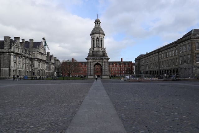 Trinity College Dublin (Brian Lawless/PA)