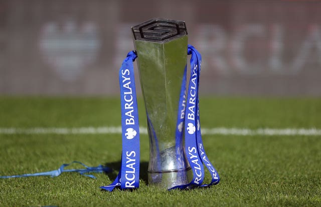 A view of the Barclays Women’s Super League trophy