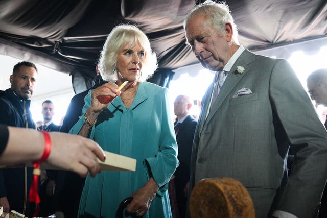 Charles and Camilla on third day of their state visit to France
