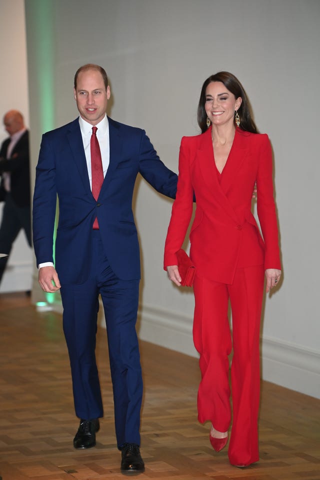 The Prince and Princess of Wales attending a pre-campaign launch event for the Shaping Us campaign at Bafta, London, hosted by The Royal Foundation Centre for Early Childhood