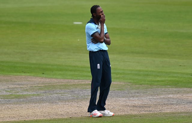 Jofra Archer has been bothered by his troublesome right elbow recently (Shaun Botterill/PA)