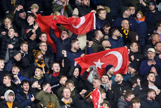 Hull fans have taken Turkish flags to matches to welcome new owner Acun Ilicali