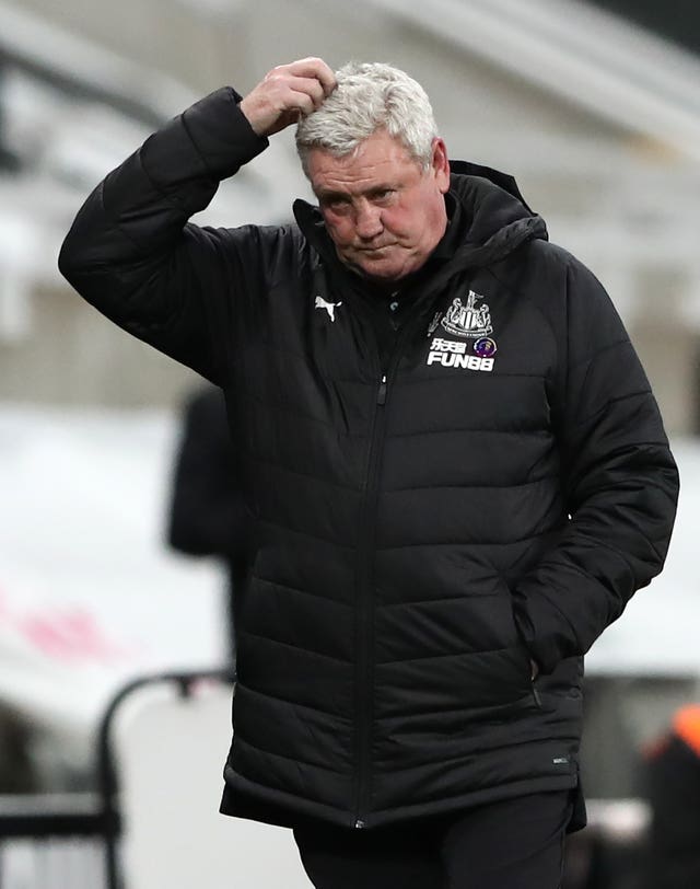 Steve Bruce has been under fire from Newcastle supporters