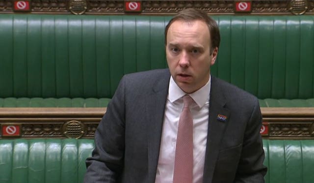 Health Secretary Matt Hancock said the tier changes in areas of the south-east and east were necessary due to rising case and hospital admission rates