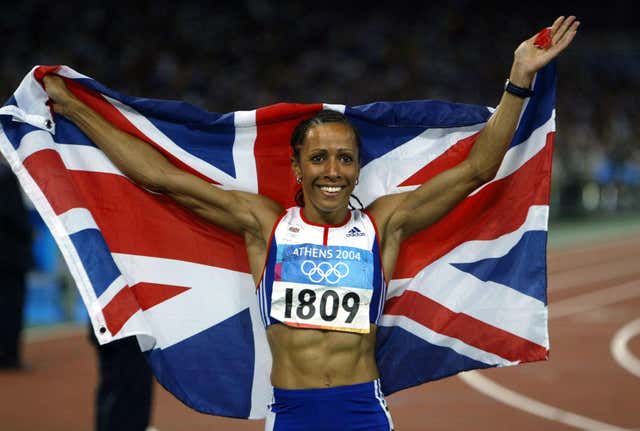 2004 Summer Olympics – Women’s 800 metres – Kelly Holmes wins gold – Olympic Stadium, Athens