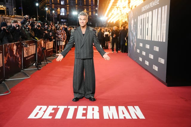 Better Man European premiere