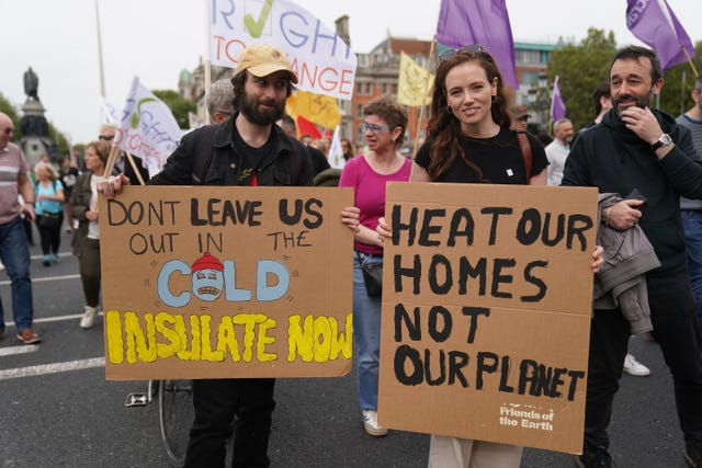 Cost of Living Coalition march
