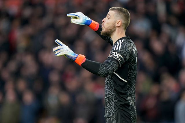 David de Gea made a crucial late save