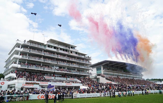 The fireworks at Epsom 