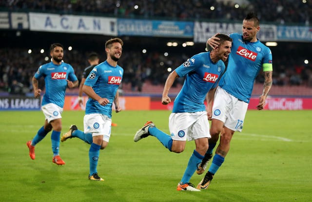 Napoli v Manchester City – UEFA Champions League – Group F – Stadio San Paolo