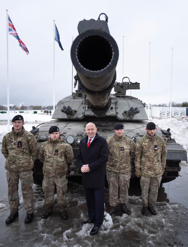 Defence Secretary visit to Estonia