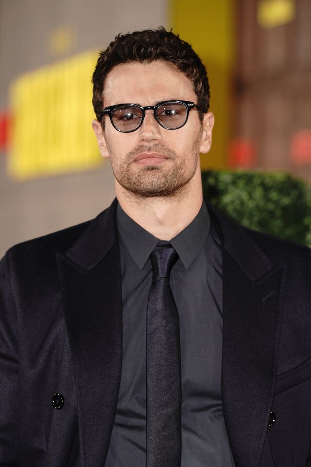 Theo James at The Gentlemen premiere