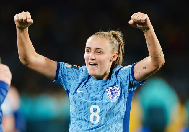 England’s Georgia Stanway hopes the controversy can have a positive outcome for women footballers (