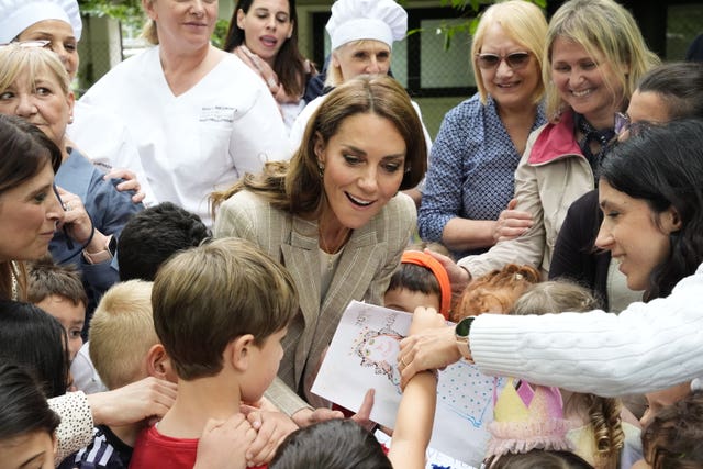 Princess of Wales on a school visit in Reggio Emilia – Day 2