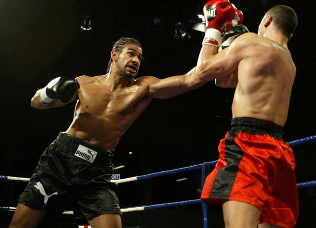 Haye made a name for himself as an explosive cruiserweight