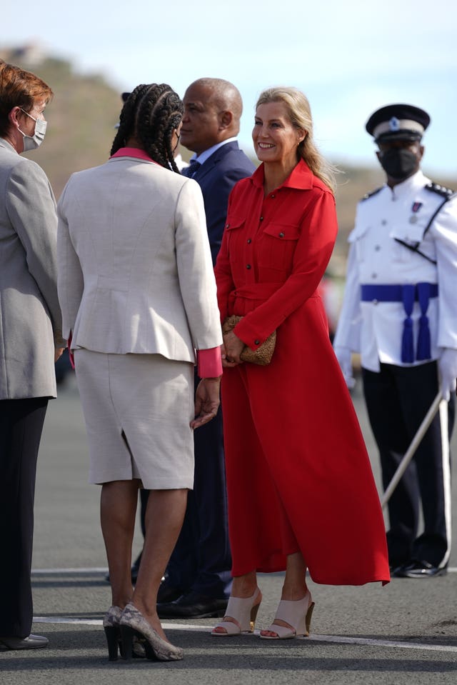Earl and Countess of Wessex visit to the Caribbean – Day 1