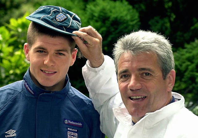 Gareth Southgate played when Steven Gerrard made his England debut against Ukraine in May 2000