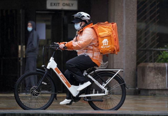 Just Eat delivery rider