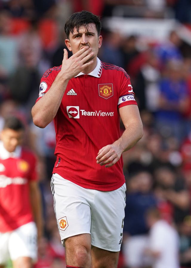 Harry Maguire has lost the captain's armband at Manchester United