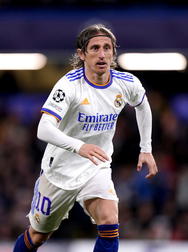 Real Madrid’s Luka Modric played in 24 matches in a row last season where there was less than a five-day gap between each game 