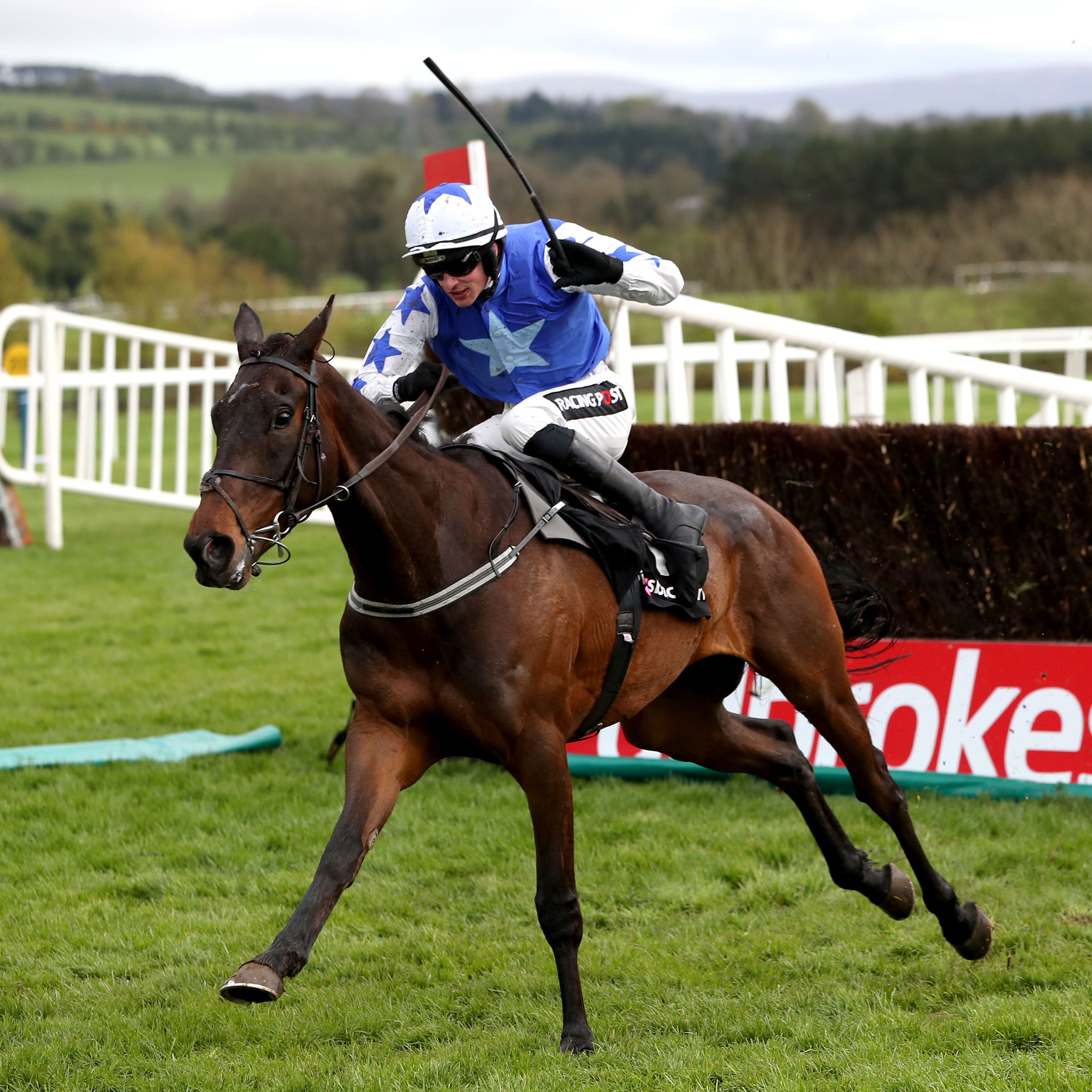 Cadmium on his way to winning at the Punchestown Festival