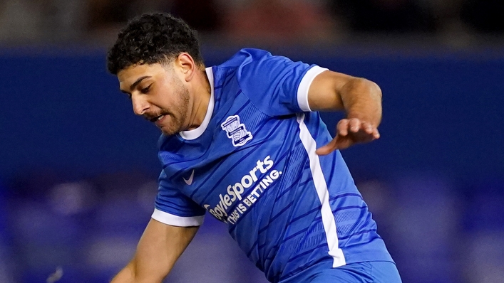 Reda Khadra put Birmingham ahead just after the jour mark (Mike Egerton/PA)