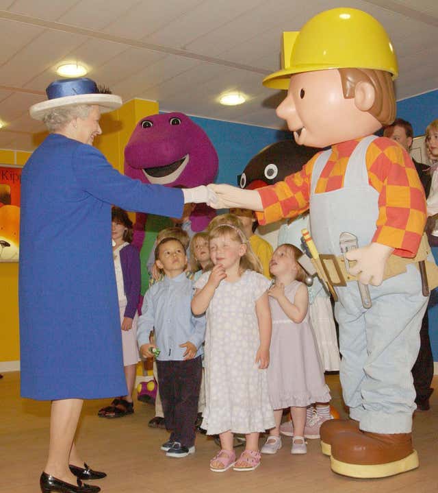 The Queen and Bob the Builder