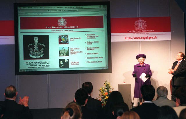 Launch of the Royal Website