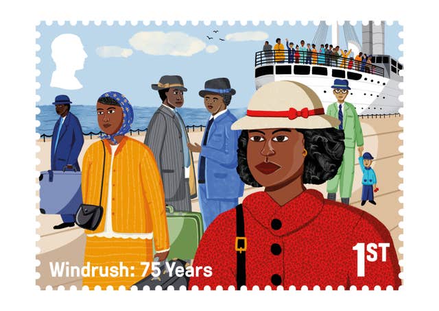 Royal Mail Windrush 75th anniversary stamps