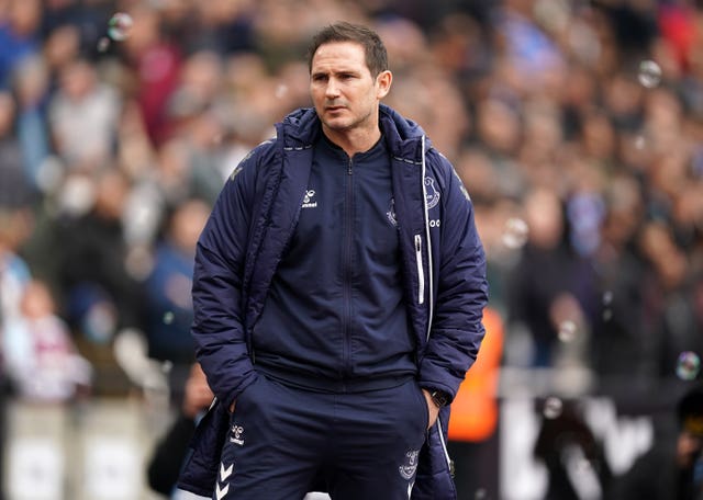 Defeat at West Ham left Frank Lampard's Everton in relegation trouble