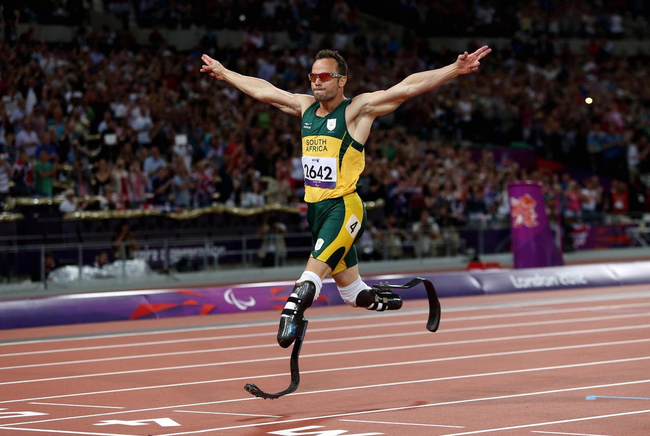 Безногий бегун Оскар Писториус. Оскар Писториус южноафриканский Спринтер. Oscar Pistorius 2012. Oscar Pistorius 2012 London.