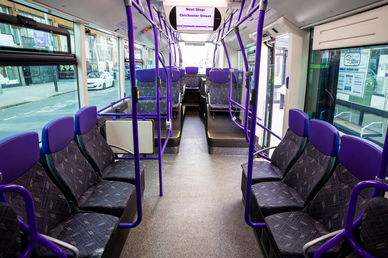 More than 1,700 fines for dodging fares on Belfast's Glider public