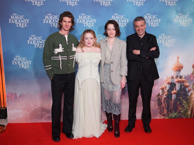 Andrew Garfield, Nicola Coughlan, Claire Foy and director Ben Gregor 