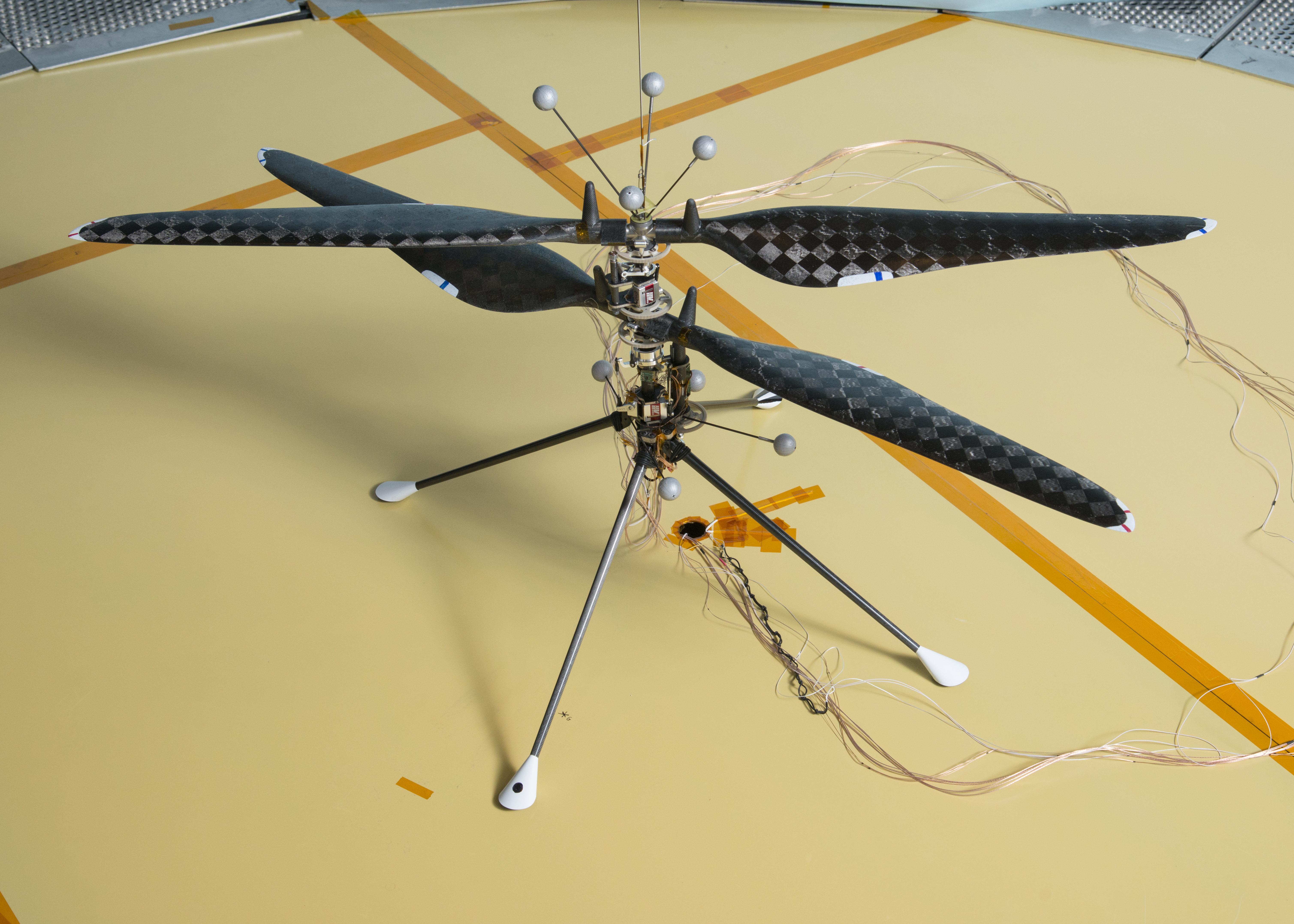 helicopter drone mars