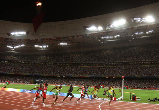 Usain Bolt dominated the 100 metres final 
