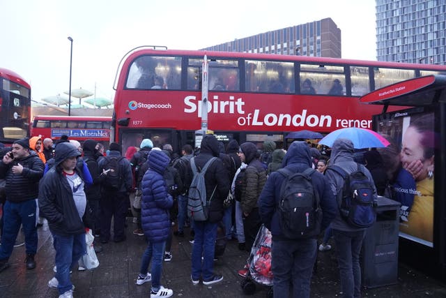 Tube strike