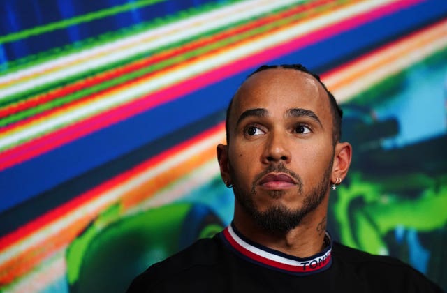 Hamilton had remove his nose stud for the British Grand Prix in July 