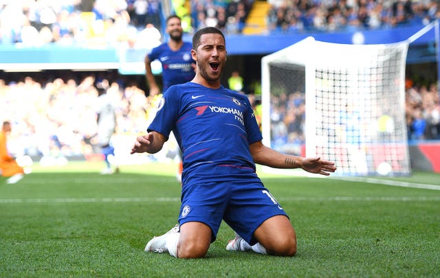 Eden Hazard scored a hat-trick against Cardiff but there was nothing to celebrate at West Ham