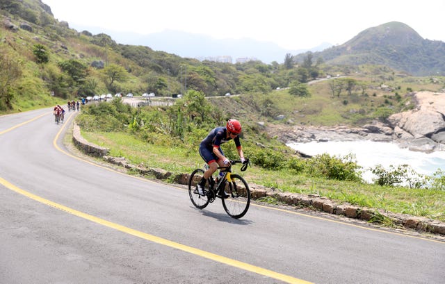 Great Britain's Sarah Storey in action during the 2016 Paralympic Games in Rio de Janeiro in Brazil