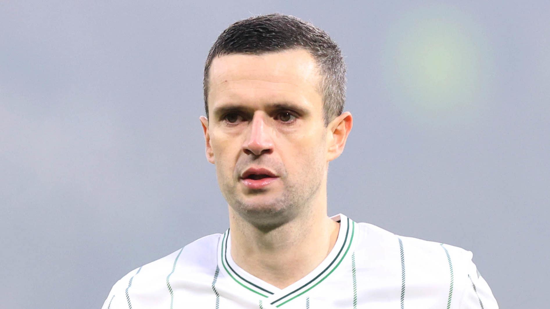 Jamie Murphy headed Ayr into a first-leg lead (Jeff Holmes/PA)