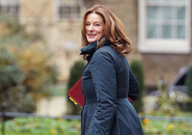 Education Secretary Gillian Keegan arriving in Downing Street, London,