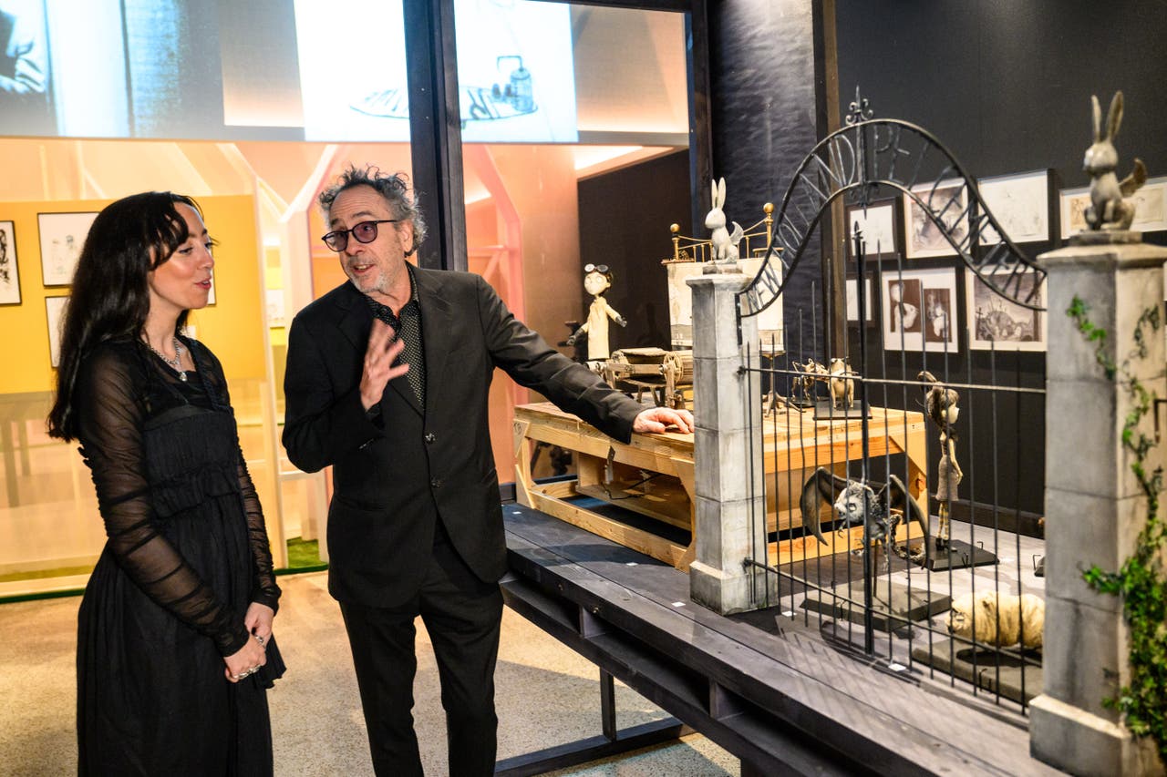 ‘They did a beautiful job’ Tim Burton inaugurates his Design Museum