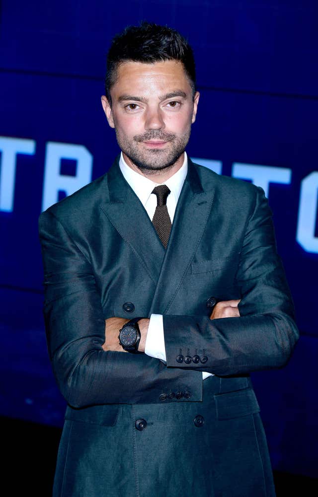 Dominic Cooper at a premiere