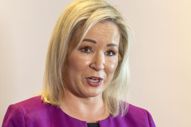 Michelle O&rsquo;Neill close-up