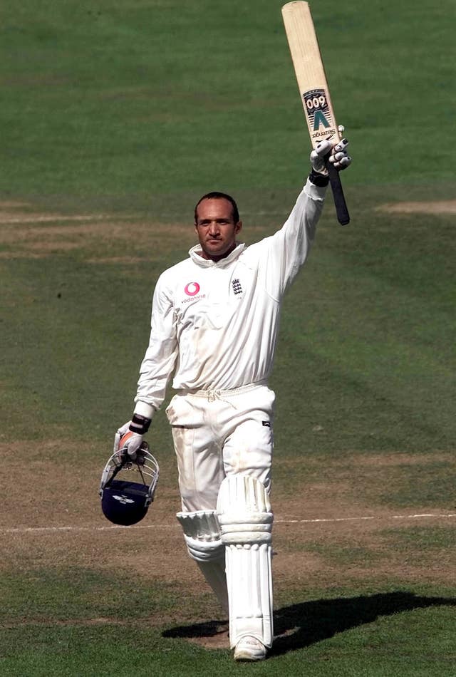 Mark Butcher led England's chase in 2001