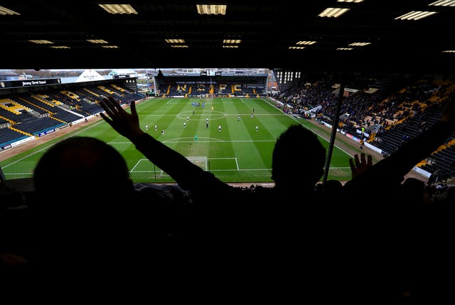 Notts County's clash with Eastleigh was the biggest game in English football on Saturday