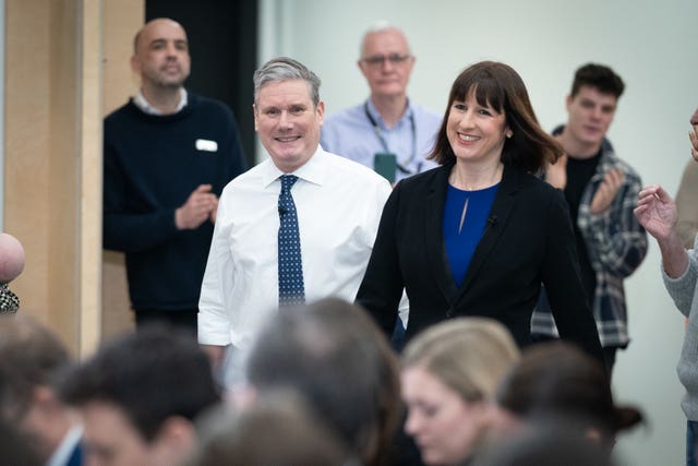 Keir Starmer visit to UCL at Here East